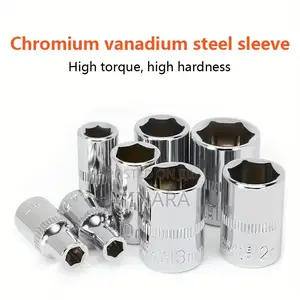 32 Pcs, 1/2" Drive Sockets Wrench Set, Auto Repair Tools