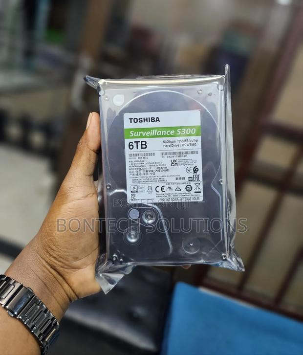 6tb Toshiba Surveillance Hardisk - main view