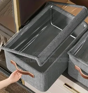 Foldable Closet Organizer With Lid