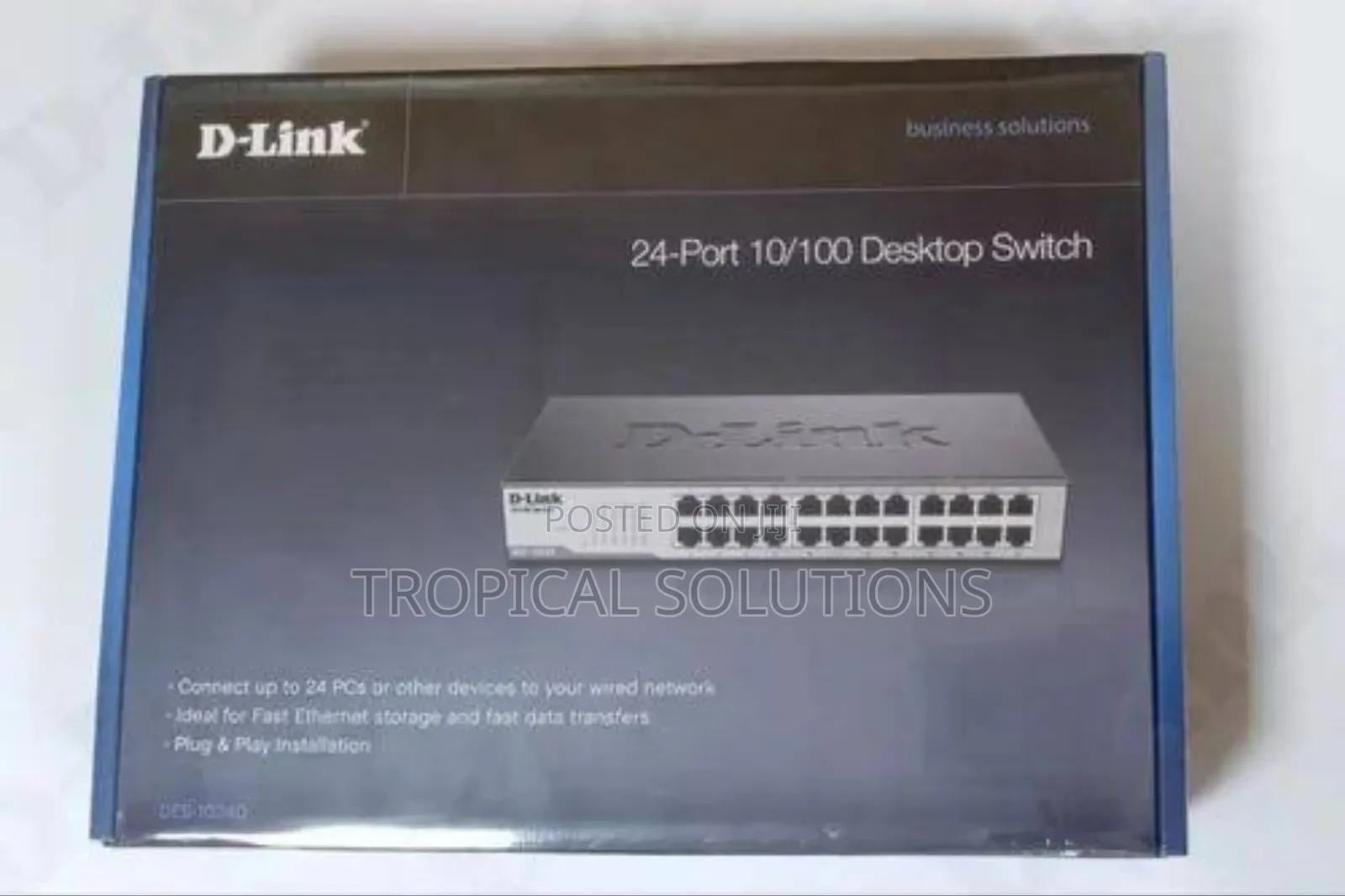 D-Link 24port Des-1024d Unmanaged Switch
