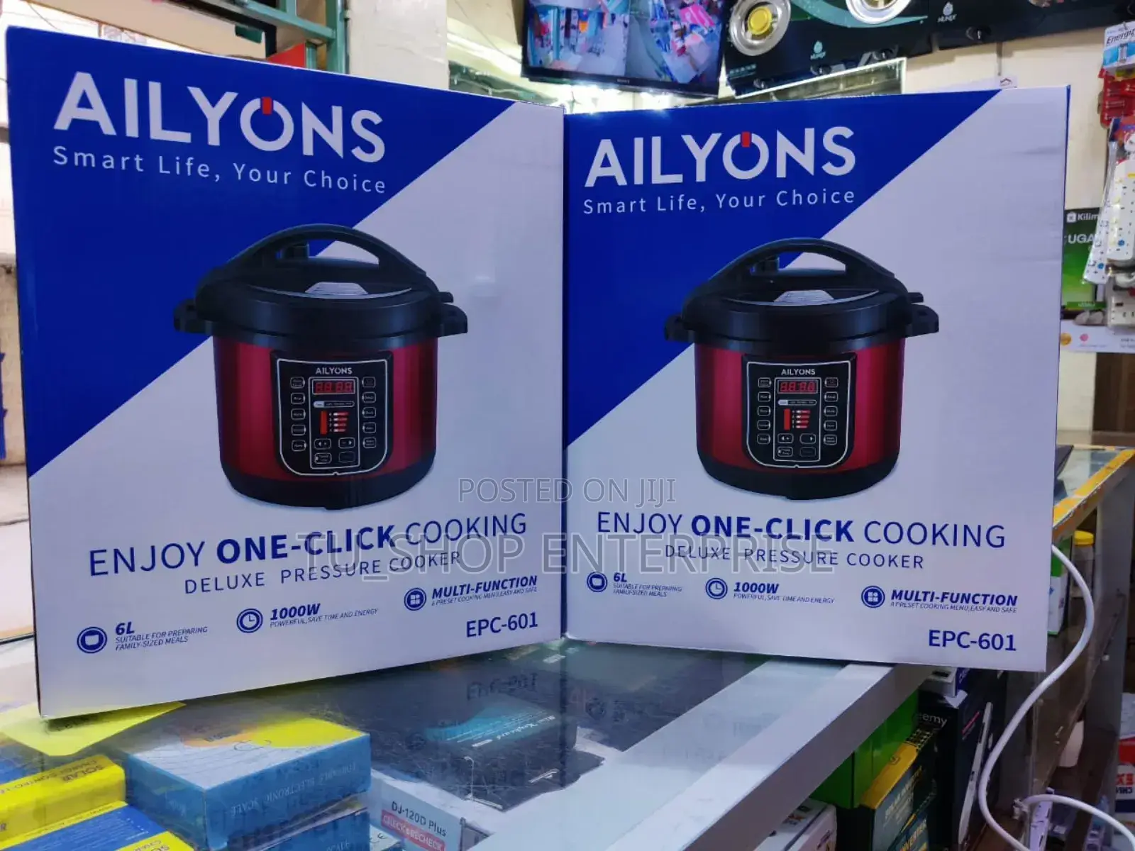 *Ailyons Electric Pressure Cooker 6l