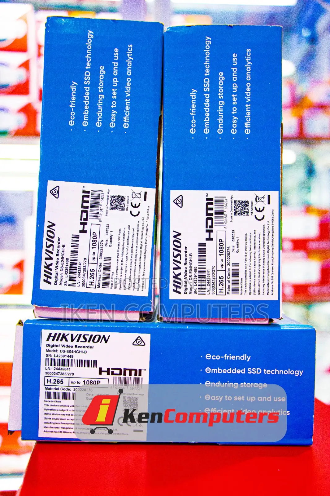 Hikvision Edvr Series 4 Channel(Ds-E04hghi-B)
