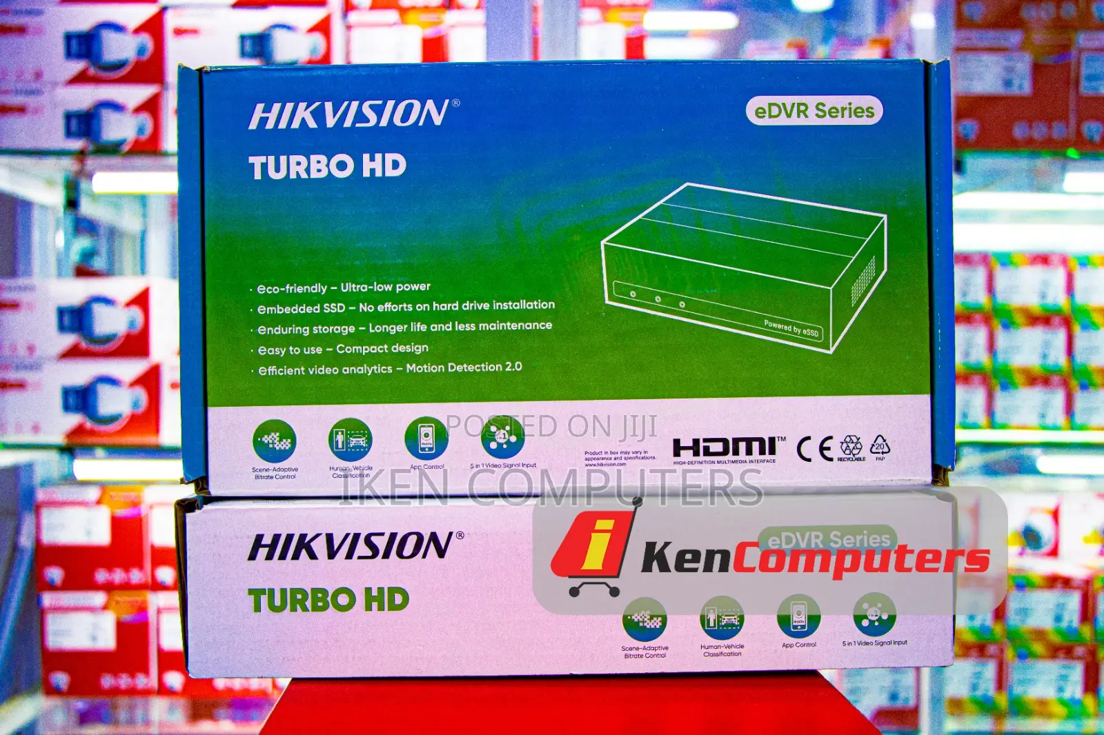 Hikvision Edvr Series 4 Channel(Ds-E04hghi-B)