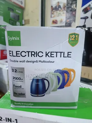 Synix Electric Kettle 2.2l in Different Colors