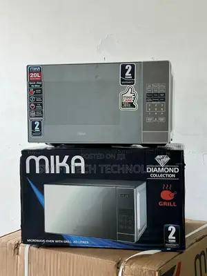 *Mika 20l Digital Microwave With Grill/ Touch Screen
