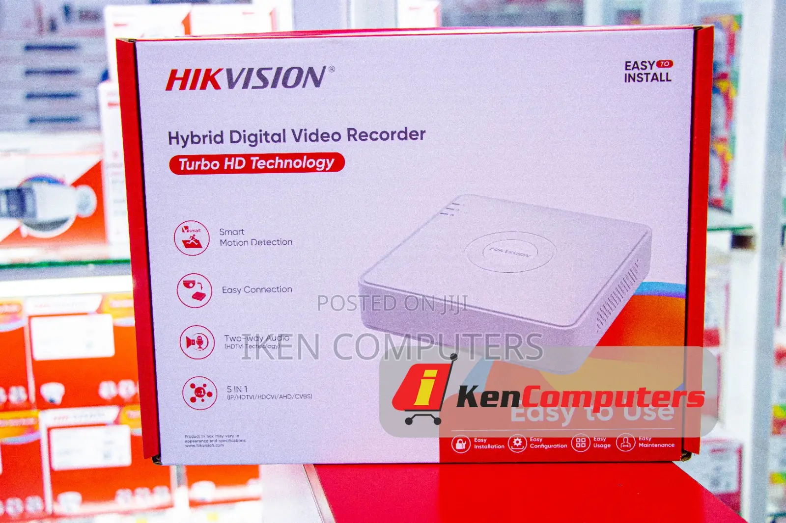 Hikvision 8 Channel Two Way Audio Plastic(Ds-7108hghi-M1/T)