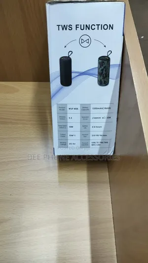 Wuf Led Portable Bluetooth Speaker