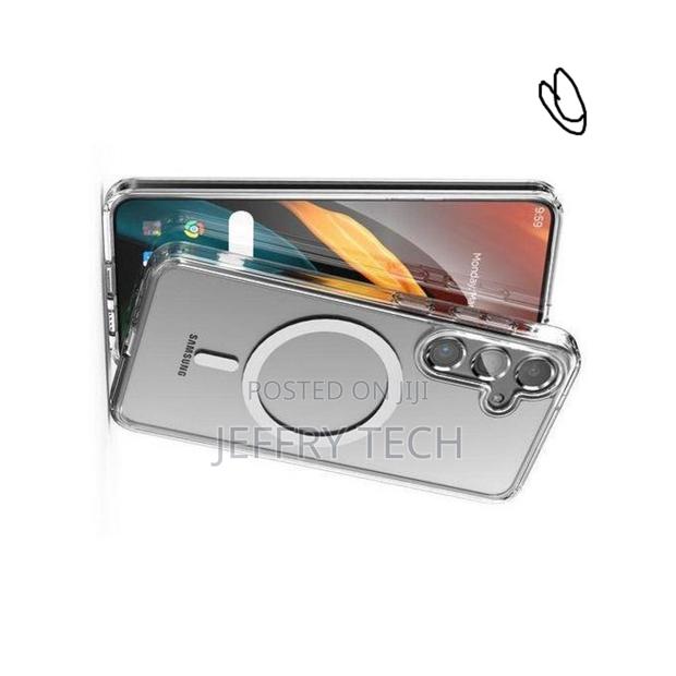 Weart Samsung Galaxy S24 + Crystal Clear Magsafe Case/Cover - thumbnail 3