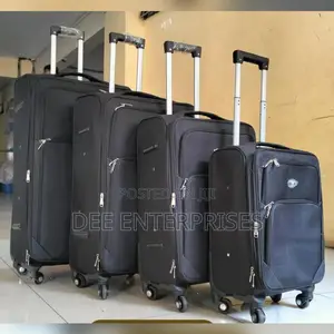 4 in 1 Fabric Laxurious Suitcase Briefcase Travel Bag
