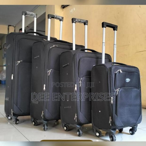 4 in 1 Fabric Laxurious Suitcase Briefcase Travel Bag - thumbnail 2