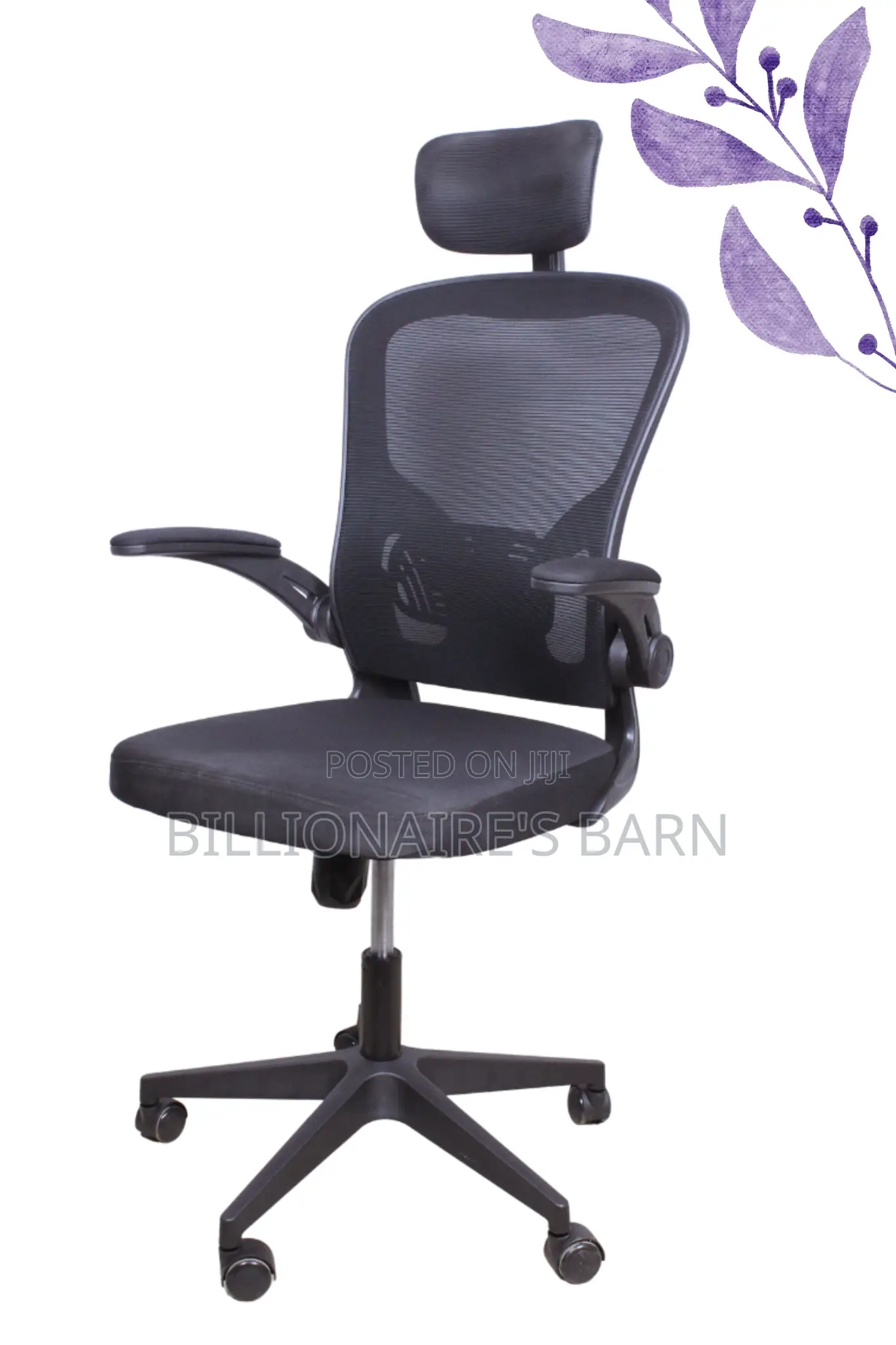 Ffice Chair With Ergonomic High-Back Office Chair,
