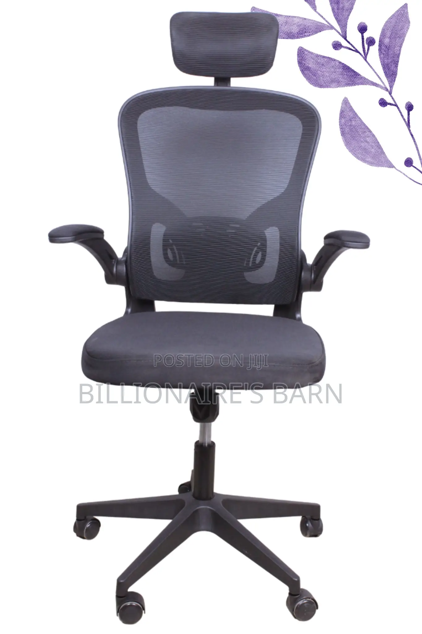 Ffice Chair With Ergonomic High-Back Office Chair,