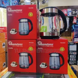 *Ramtons Glass Jug Kettle 1.7litres Rm566