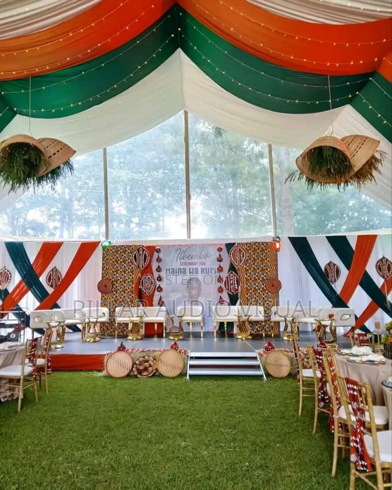 Stage Boards Rentals, Tents Seats/ Chairs,Tv Screens Too