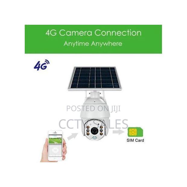 4g Ubox Solar Energy Alert PTZ Camera With Backup Batteries