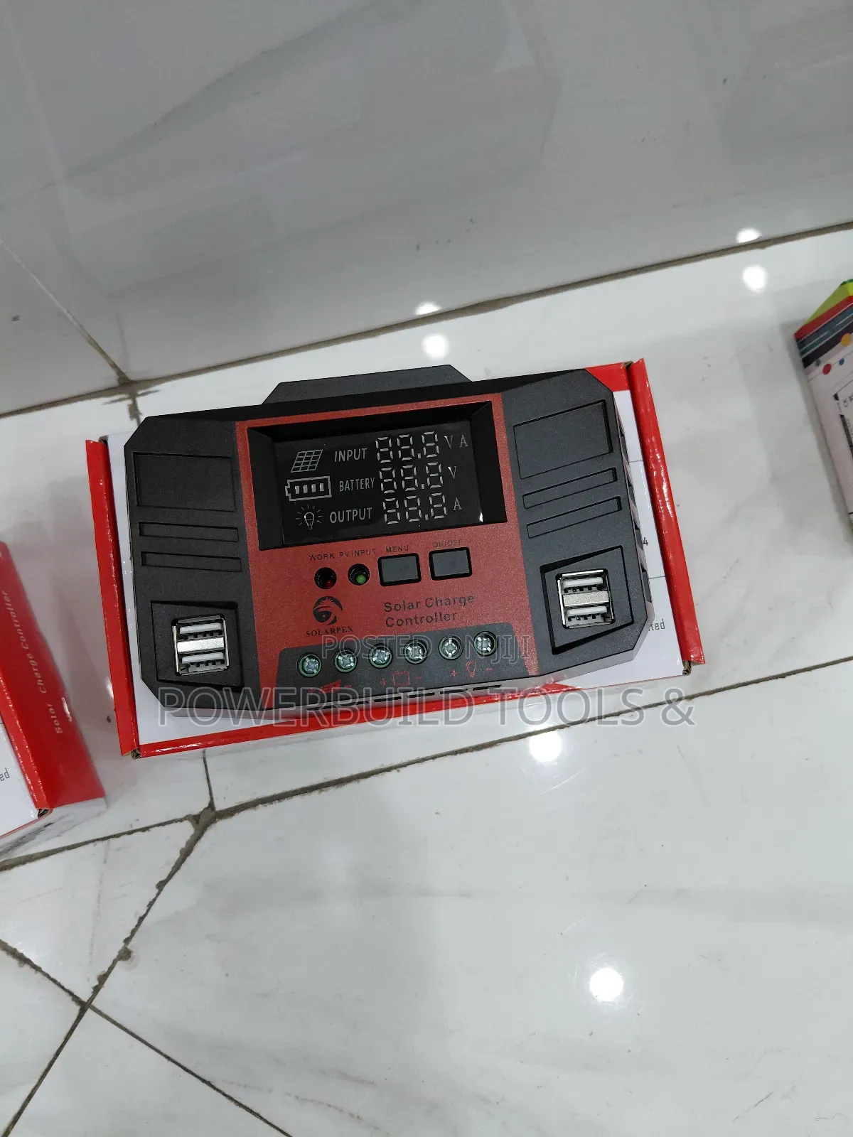 Solar Charge Controller 20a With Lcd Display