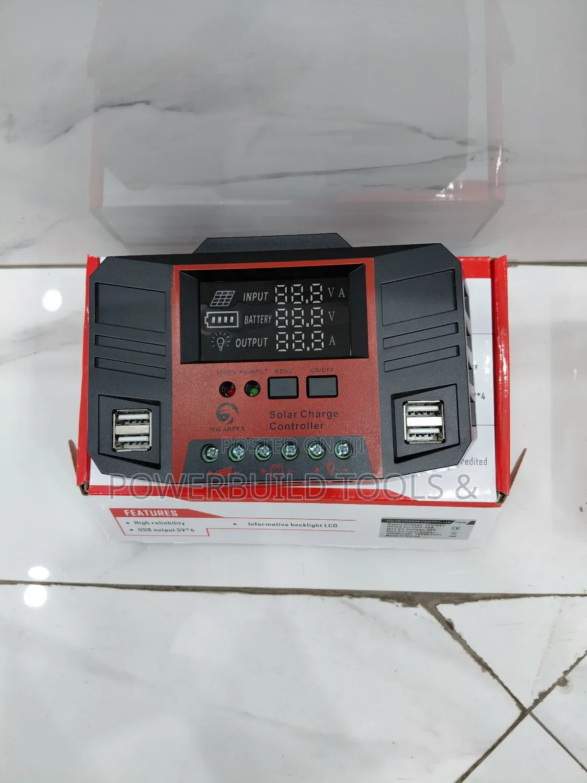 30a Solar Charge Controller 12v/24v