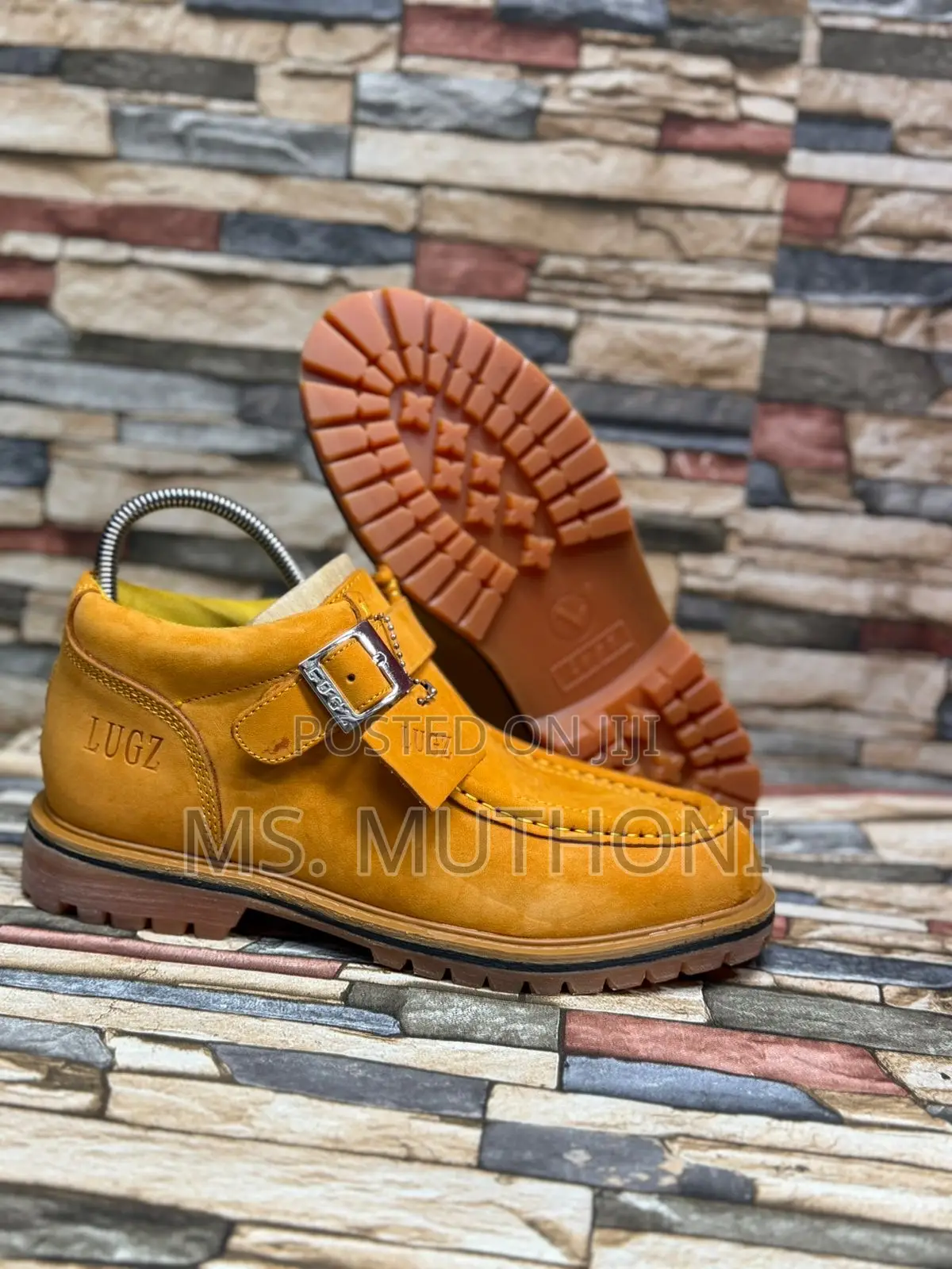 Gray / Brown Lugz Sneakers Now Available Size 39-45