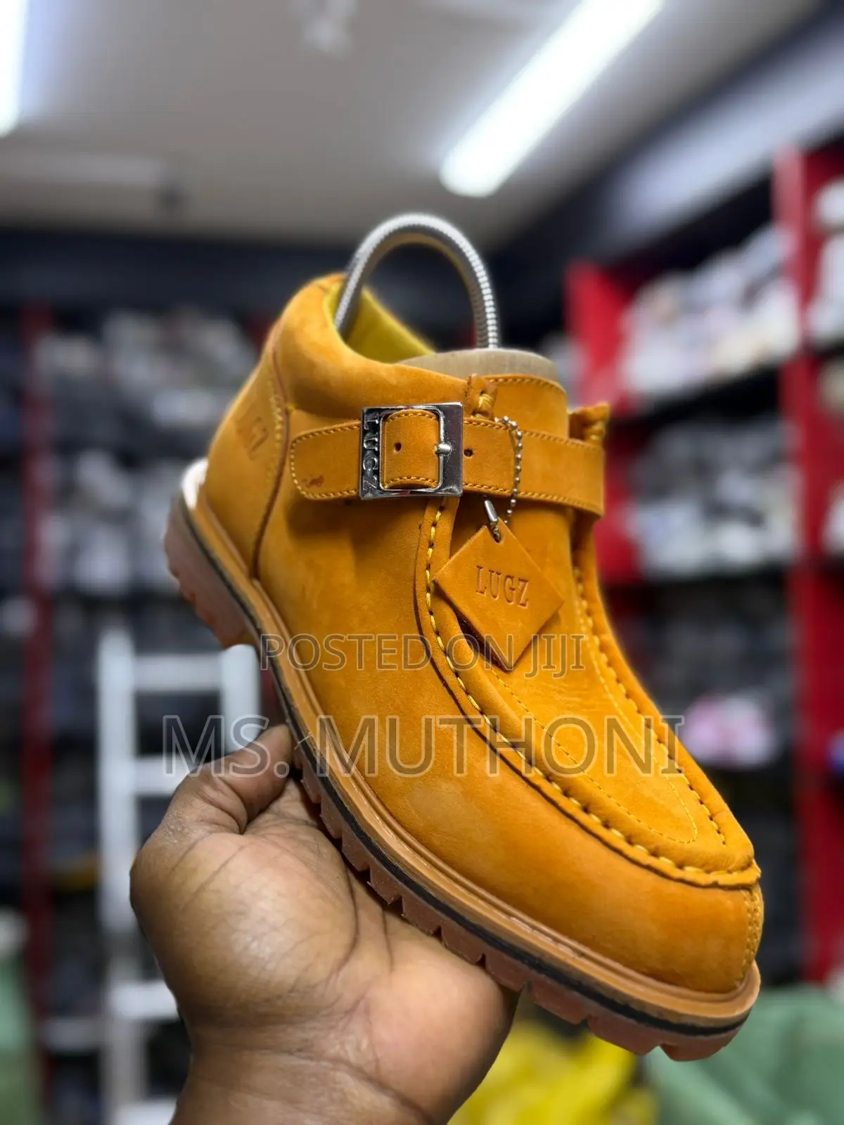 Gray / Brown Lugz Sneakers Now Available Size 39-45