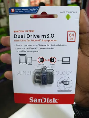 Sandisk Otg Ultra 3.0 64gb Flashdisk.