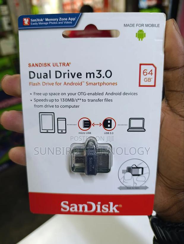Sandisk Otg Ultra 3.0 64gb Flashdisk. - main view