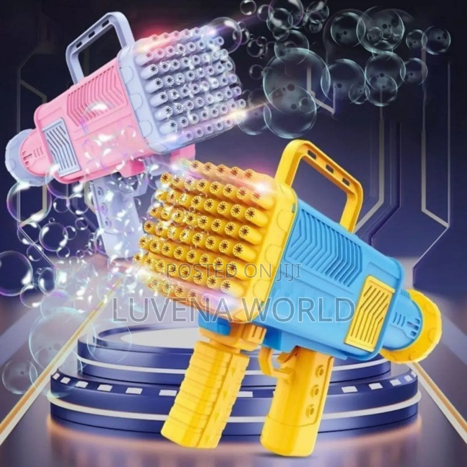 Rechargeable Bubble Gun