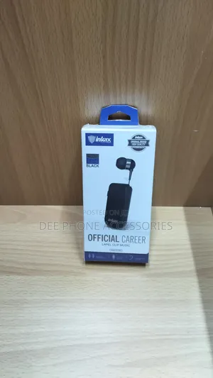 Inkax Lapel Clip Music Earphones