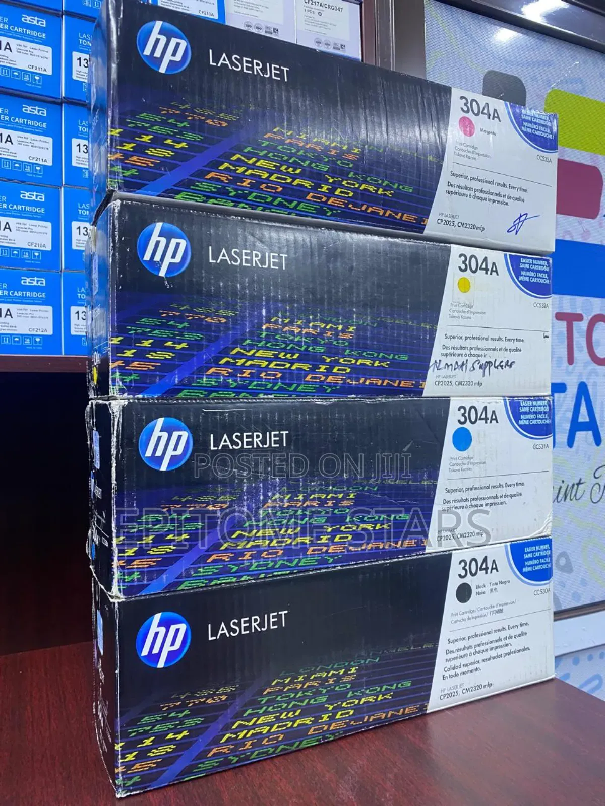 Hp Color Laserjet Cm2320fxi Toner Hp 304a Yield Above 3,500
