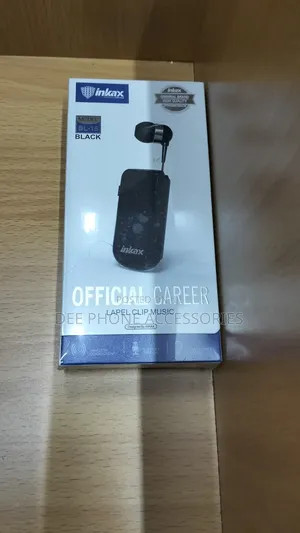 Inkax Lapel Clip Music Earphones