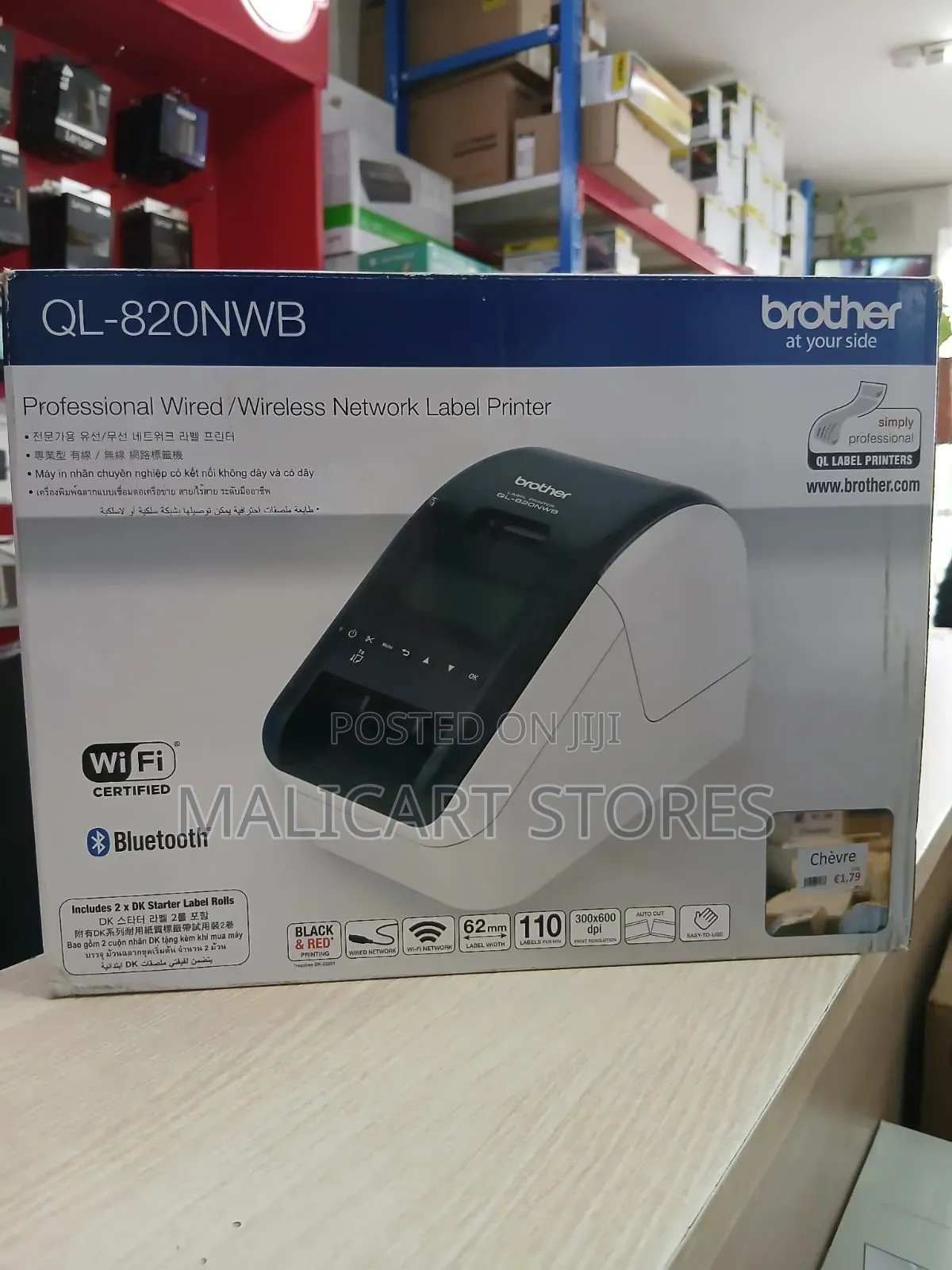 Brother Ql-820nwb Label Printer