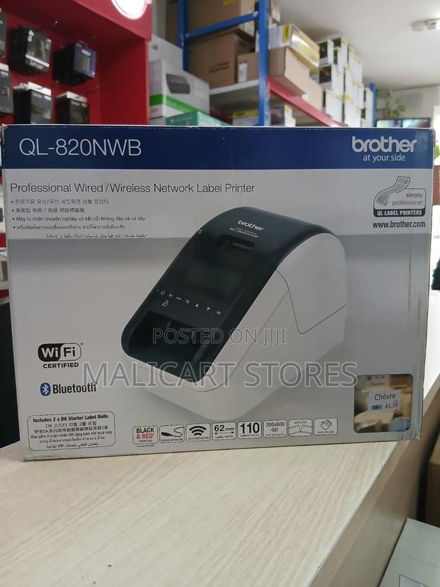 Brother Ql-820nwb Label Printer - main view