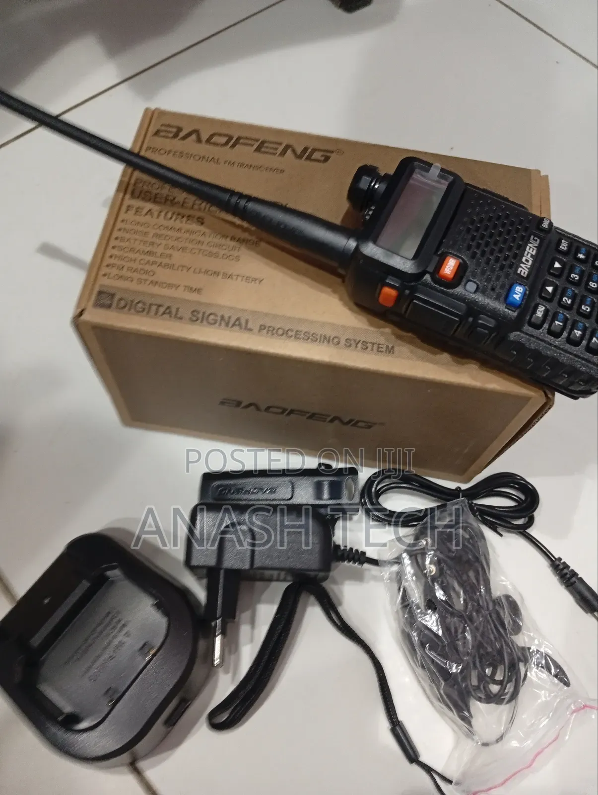 Baofeng 5km Range Walkie Talkie 2 Way Communication Uv-5r