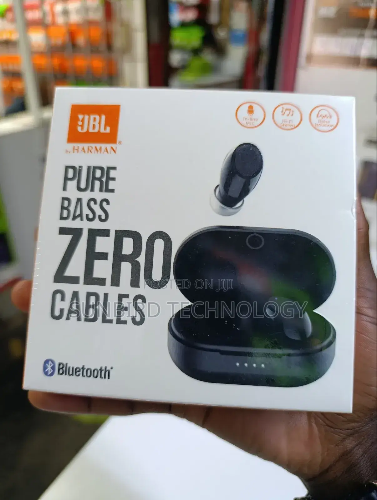 JBL by Harman Pure Bass Zero Cables.
