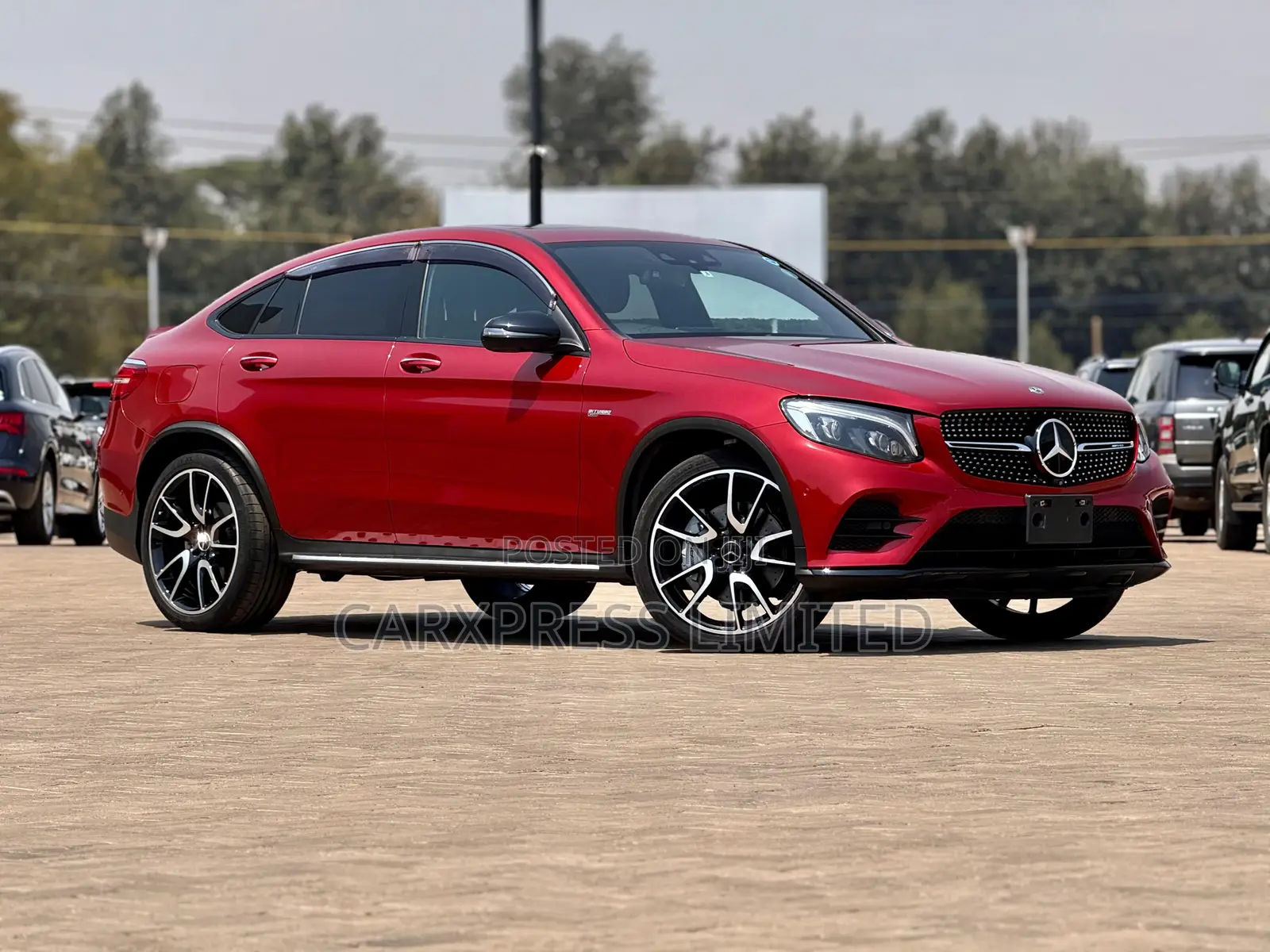 Mercedes-Benz GLC-Class 2017 Red