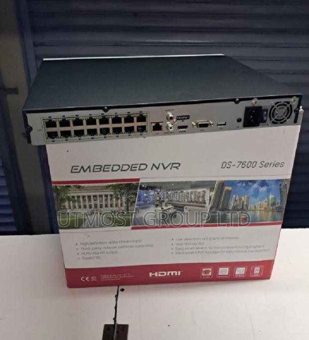 Hikvision Ds-7616ni-Q216channel Uhd Nvrvideo and Decoding - main view