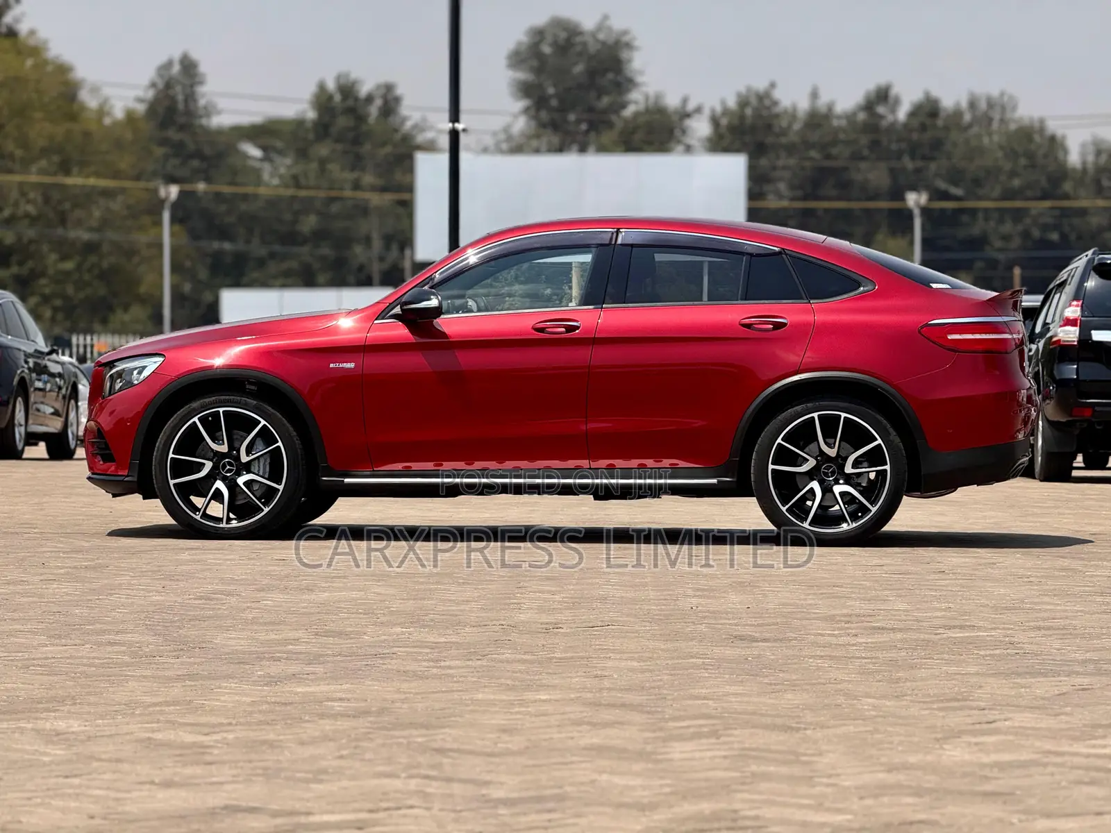 Mercedes-Benz GLC-Class 2017 Red