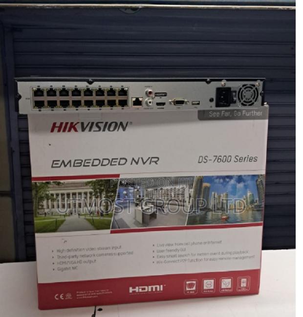 Best Hikvision Ds-7616ni-Q216p 16-Channel Uhd CCTV Camera
