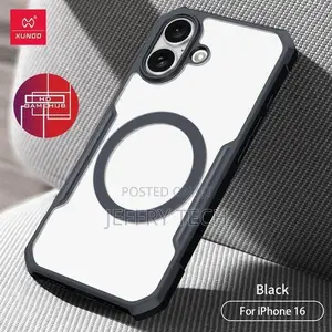 Kambam Xundd Clear Case for iPhone 16 – Magsafe-Compatible