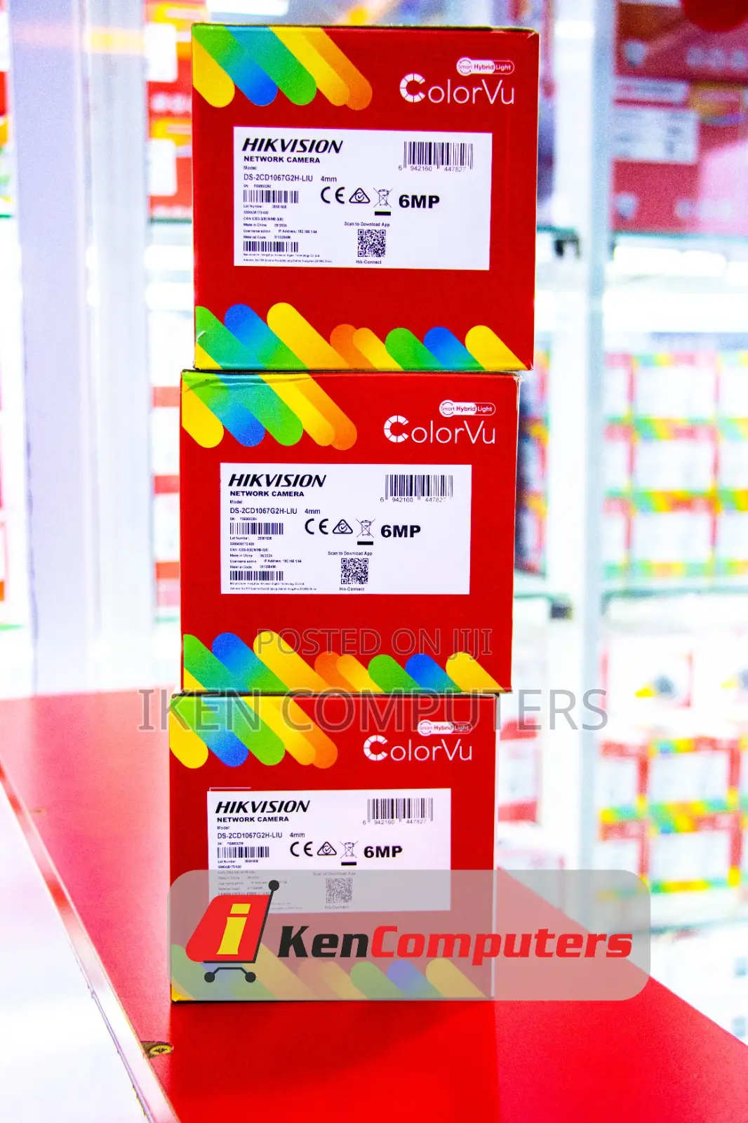 Hikvision 6mp Ip Smartcolorvu Bullet(Ds-2cd1067g2h-Liu)