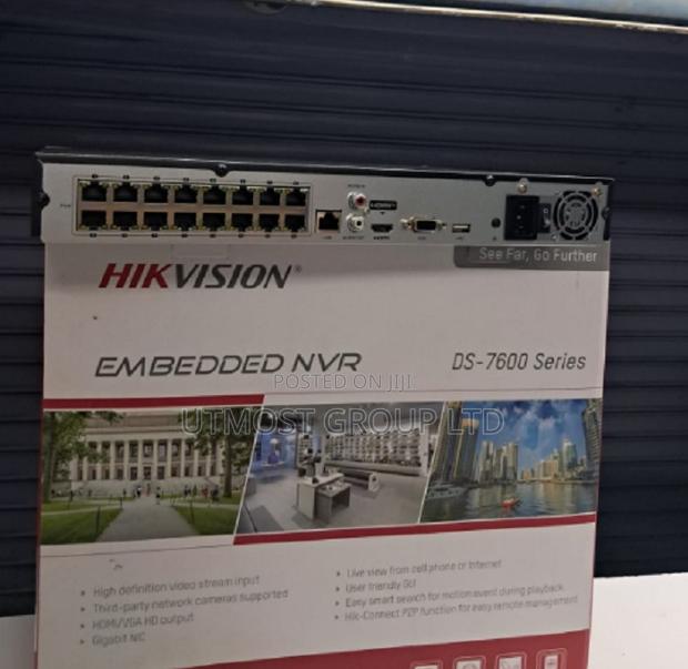 Hikvision 16 Channel NVR Dssmart Search Playback Supported - main view