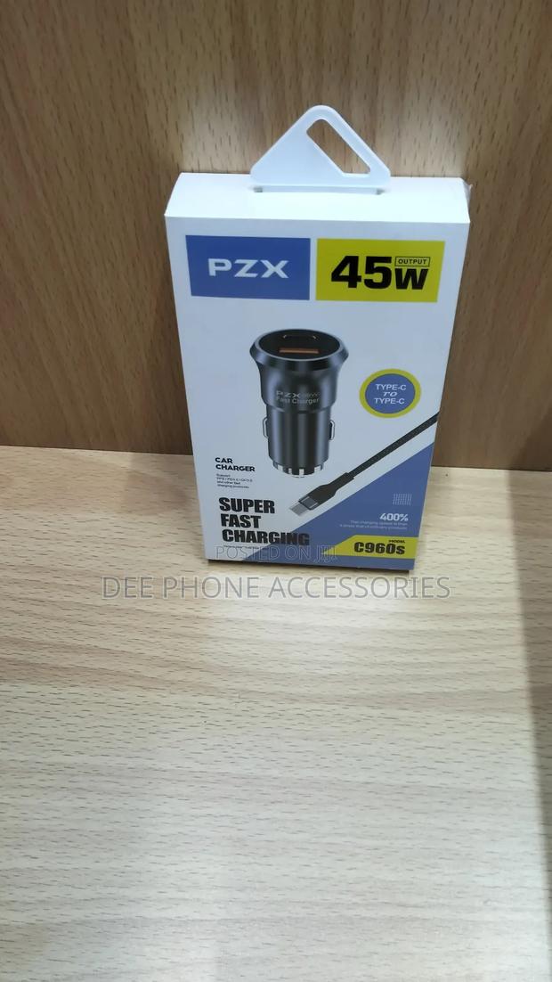 PZX 45w Super Fast Car Charger