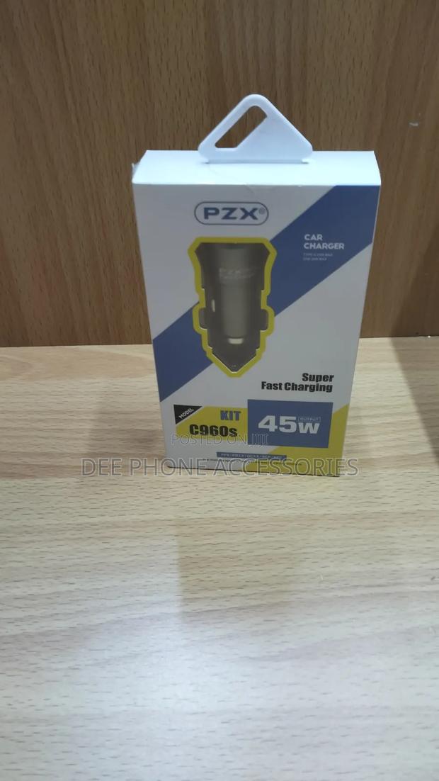 PZX 45w Super Fast Car Charger - thumbnail 2