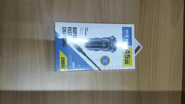 PZX 45w Super Fast Car Charger - thumbnail 3