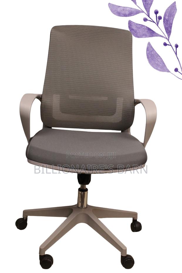 Chairs; Mesh Adjustable Office Chair and Lumbar Support - thumbnail 3