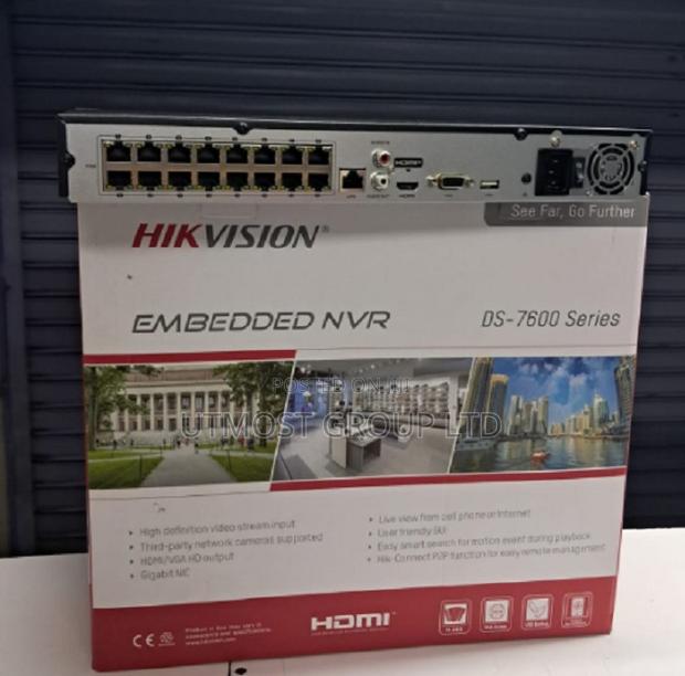 Hikvision 16ch 16 Poe NVR 2hdd - Ds-7616ni-Q2/16pvga Output - main view