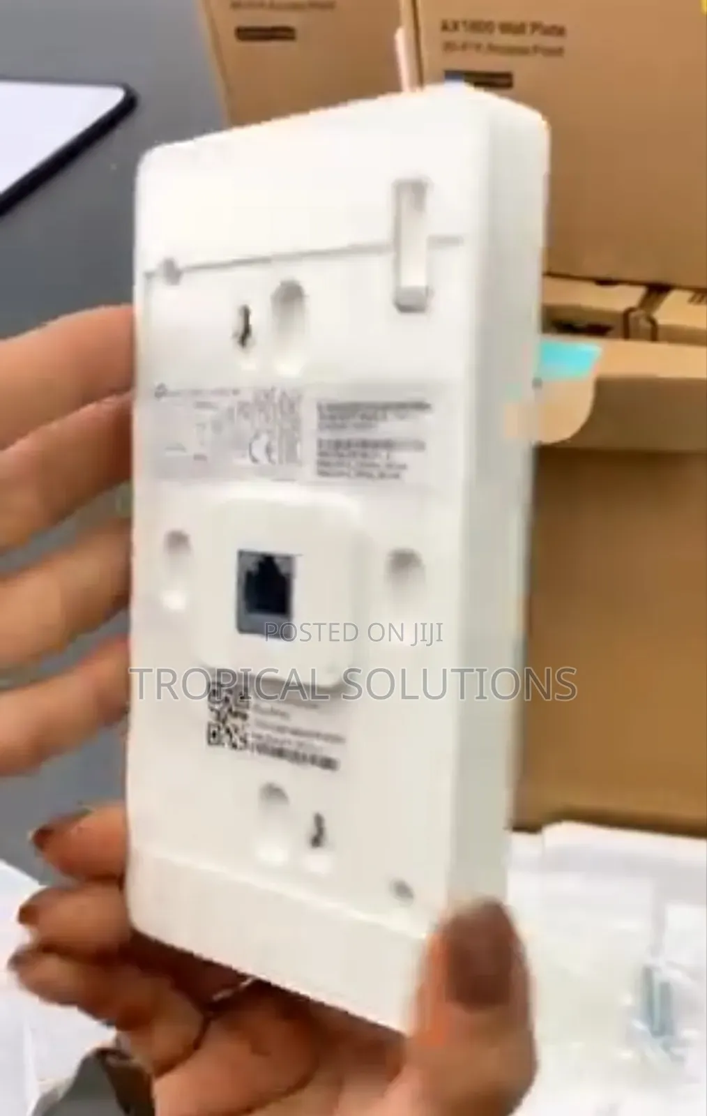 Tp Link Ax1800 Wall Plate Wifi 6 Access Point Eap615 Wall