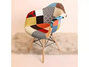 Office Chair ; Moda Patchwork Tub Eames Armchair