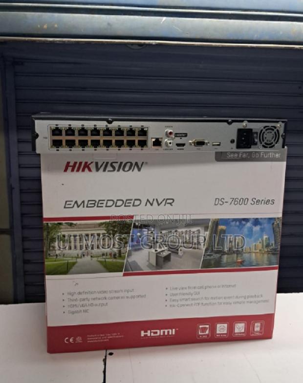 Hikvision 16 Channel NVR Kit (16pcs 2mp Cameras)16 Channel - main view