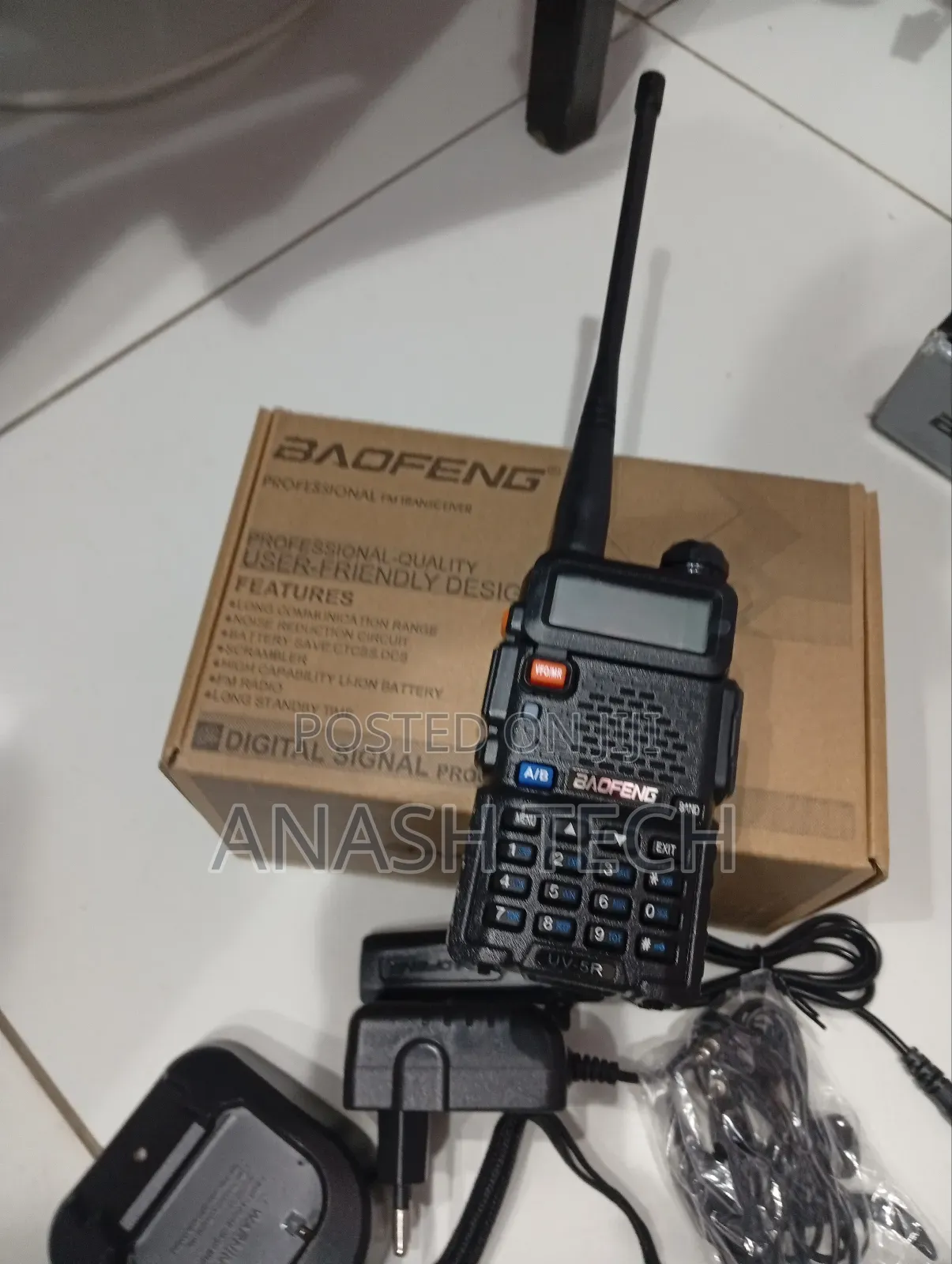 3-5km Baofeng Uv-5r Dual Band Transceiver Walkie Talkie