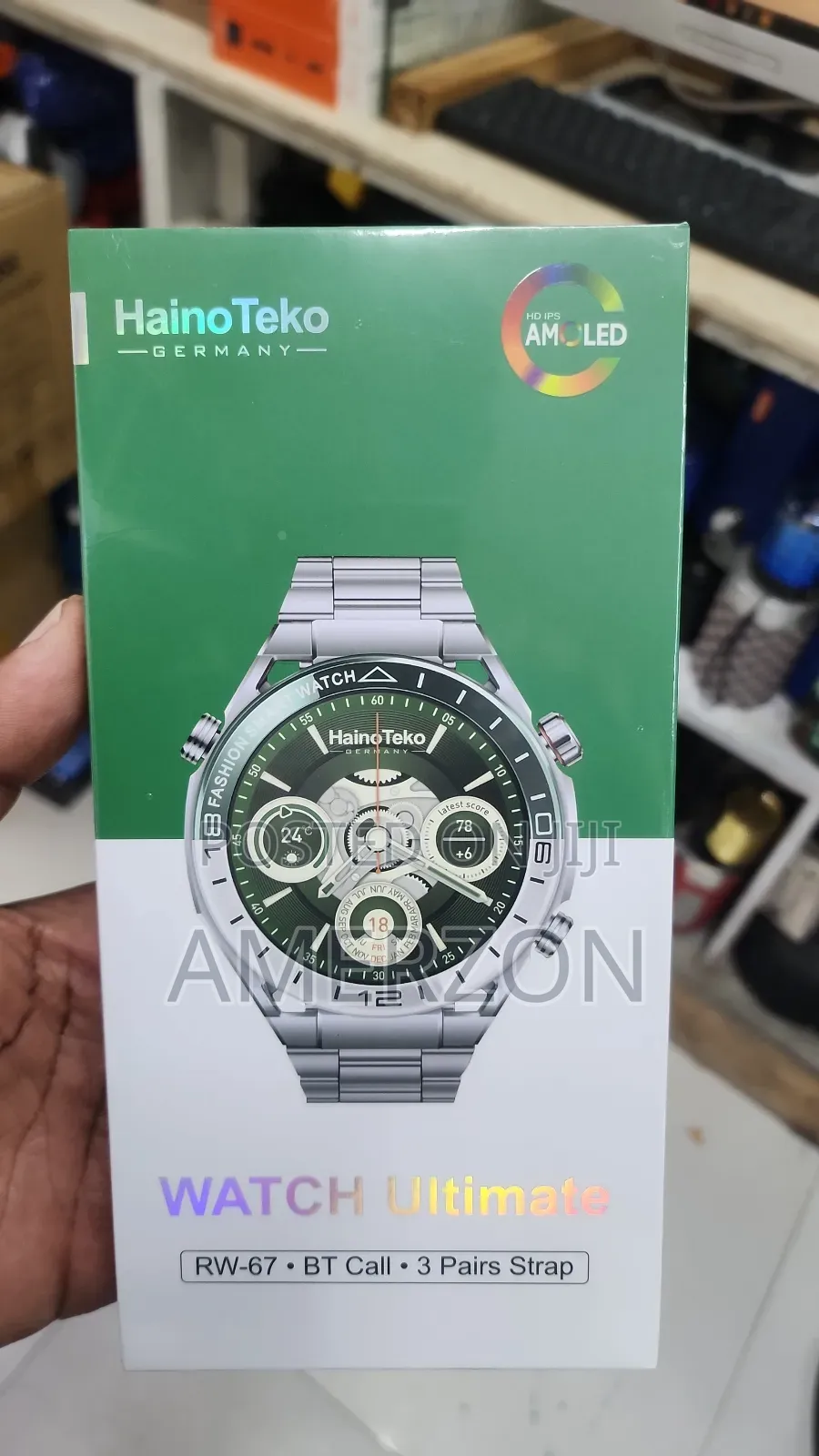 Haino Teko Germany Smart Watch Android and Ios, Silver, Rw67
